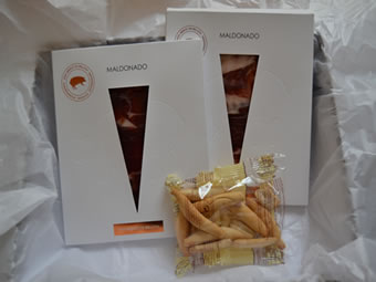 regalo jamon madres recien dadas a luz